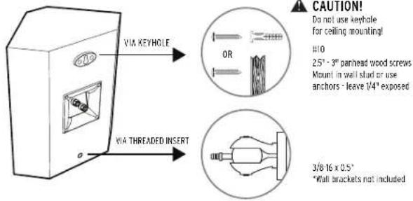 KLIPSCH Reference Premiere RP6000F - CONNECTION - 4