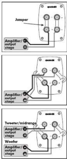 Quadral Argentum 550 - Screw terminals - 3