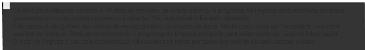 KRUPS Quattro Force EA82FB - Programa de limpeza do circuito de café - duração total: circa de 20 horas - 1
