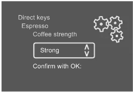 MELITTA Passione One Touch - Navigating in the menu - 1