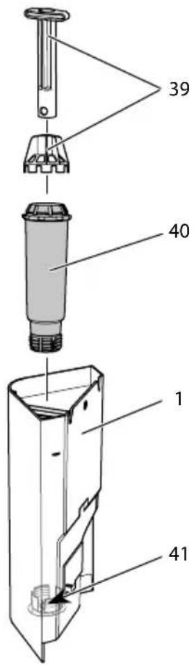 MELITTA Passione One Touch - Waterfilter gebruiken - 1