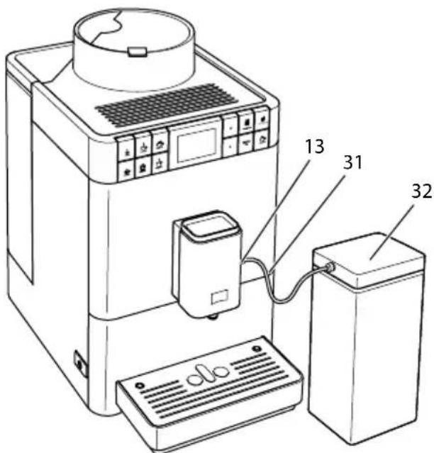 MELITTA Passione One Touch - Milchbehälter anschließen - 1