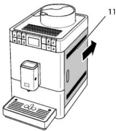 MELITTA Passione One Touch - Démontage et nettoyage de la chambre d'extraction - 1