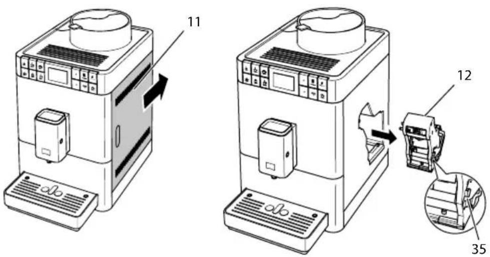 MELITTA Passione One Touch - Smontaggio e pulizia dell'unità bollitore - 1