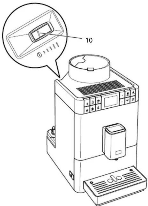 MELITTA Passione One Touch - Regolazione del grado di macinazione - 1