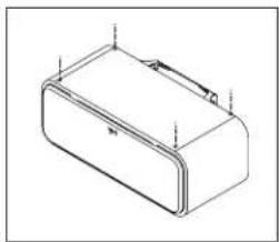 POLK S50 - Incorporación de almohadillas de goma autoadhesivas (S30, S35, S20, S15, S10) - 2