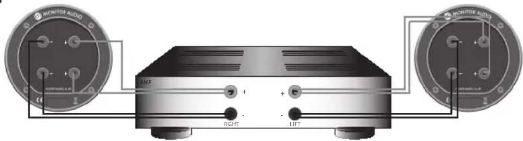 MONITOR AUDIO Bronze 2 - Cxema Bi-Wiring - 2