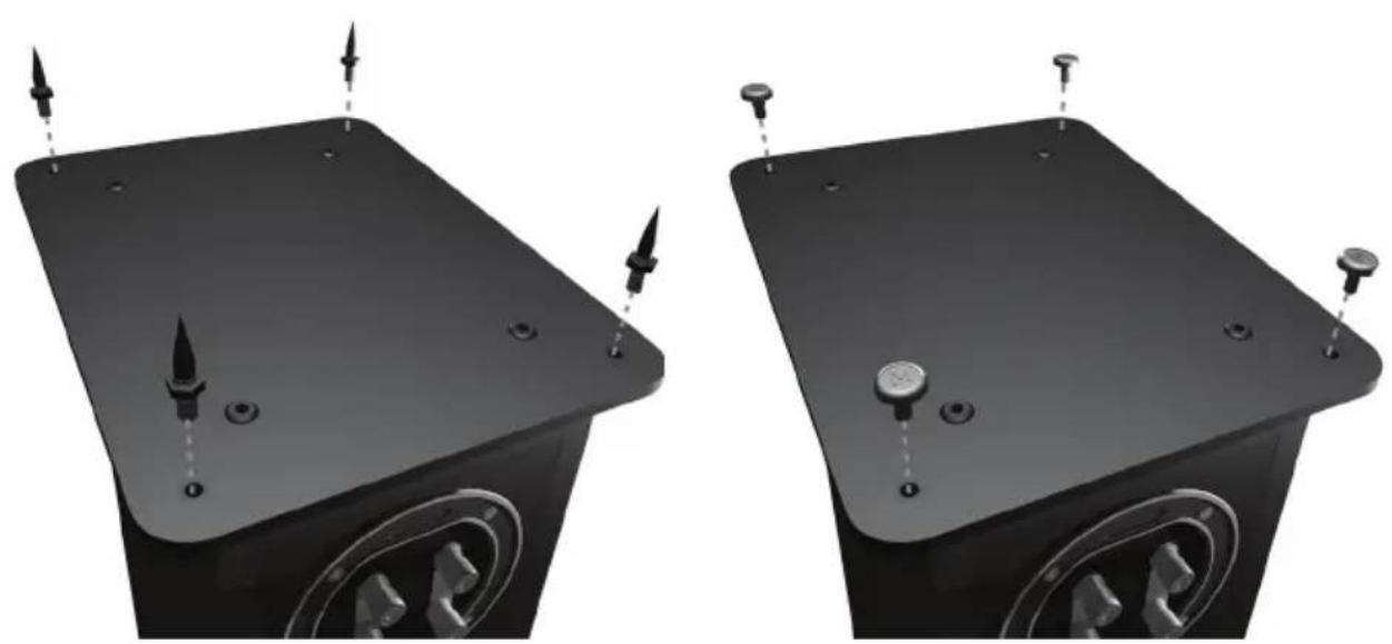 MONITOR AUDIO Bronze 2 - NOTA: La estabilidad de la caja se verá afectada si se utiliza sin el pedestal. - 1