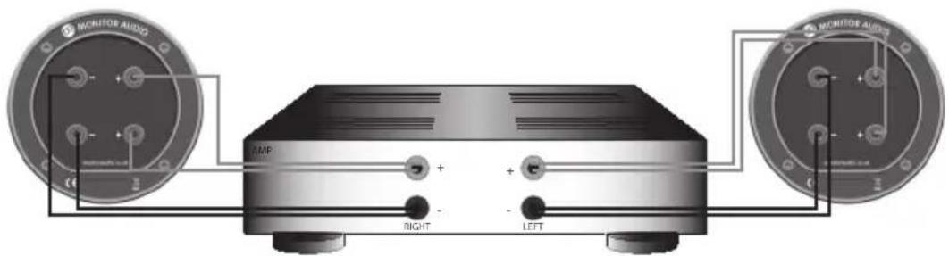 MONITOR AUDIO Bronze 2 - Падвойная электраправодка - 2