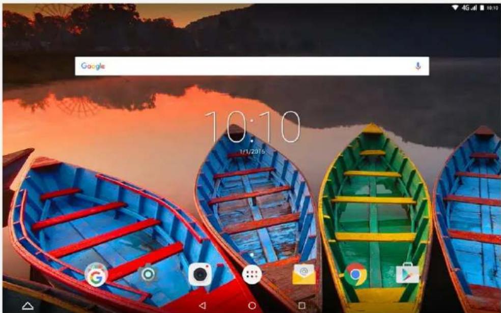 LENOVO Tab3 10 Business - Écran d'accueil - 1
