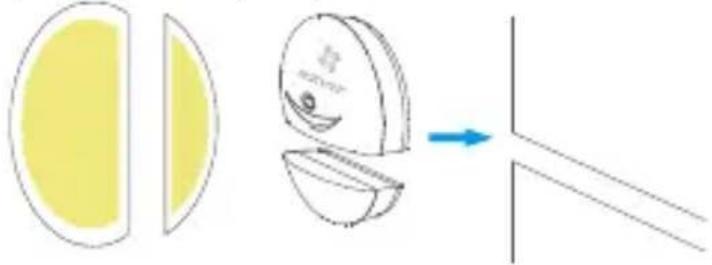 EZVIZ By C6T RF - Wybór miejsca instalacji - 2