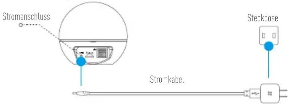 EZVIZ By C6T RF - Schritt 1 Einschalten - 1