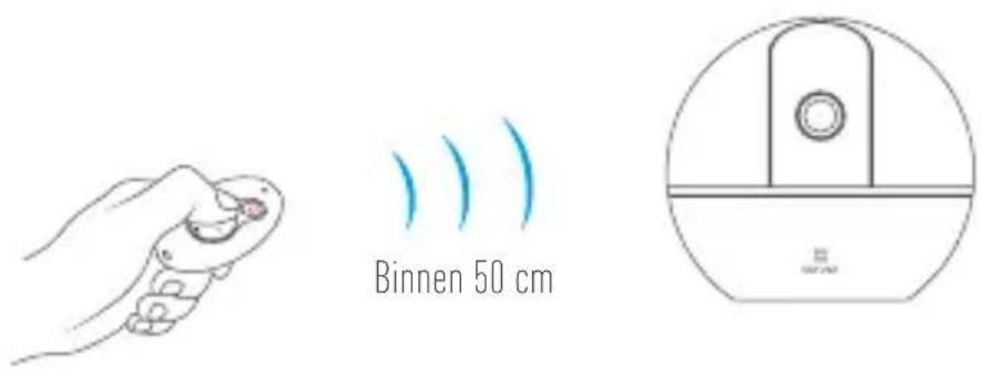 EZVIZ By C6T RF - Stap 4 Afstandsbediening of detectoren koppelen met camera - 2