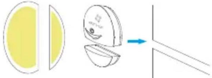 EZVIZ By C6T RF - Auswahl der Montageposition - 2