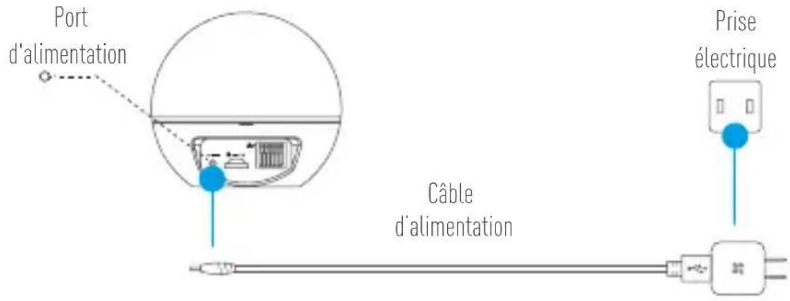 EZVIZ By C6T RF - Étape 1 Alimentation - 1