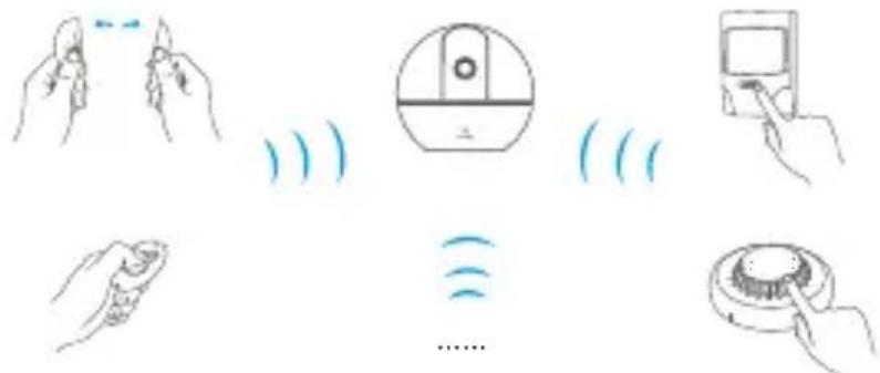 EZVIZ By C6T RF - Krok 4 Propojte dálkový ovladač nebo detektory s kamerou - 4
