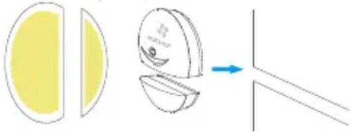 EZVIZ By C6T RF - Installing - 1