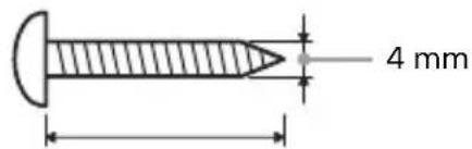 SONY HTSF201 - Fixation de l'enceinte- barre au mur - 2
