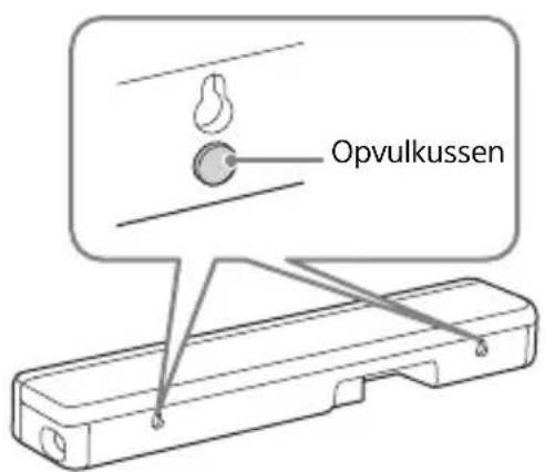 SONY HTSF201 - De Bar Speaker aan een muur bevestigen - 6