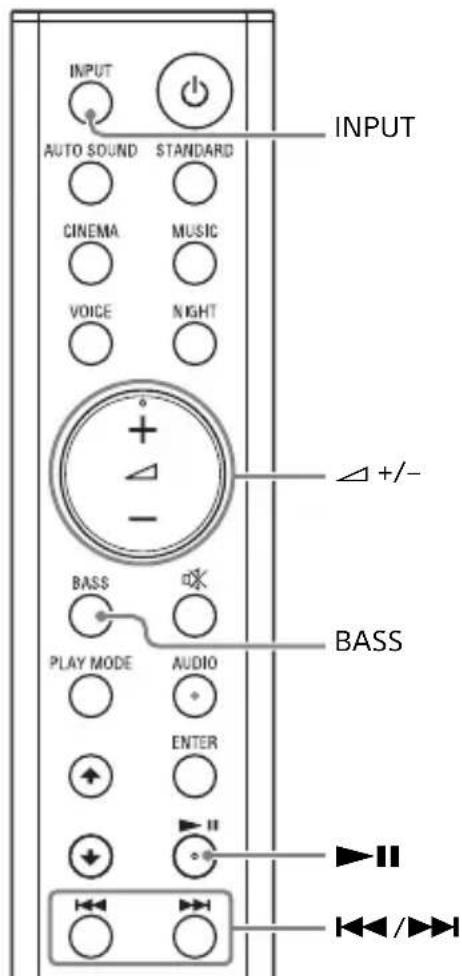 SONY HTSF201 - Escuchar música del dispositivo móvil emparejado - 1