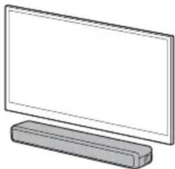 SONY HTSF201 - Fixation de l'enceinte- barre au mur - 1