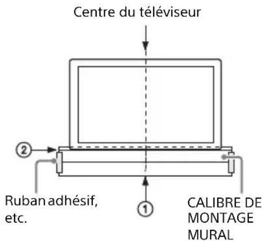 SONY HTSF201 - Fixation de l'enceinte- barre au mur - 4