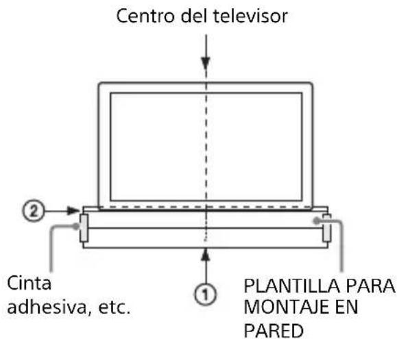 SONY HTSF201 - Montaje del altavoz de barra en una pared - 4