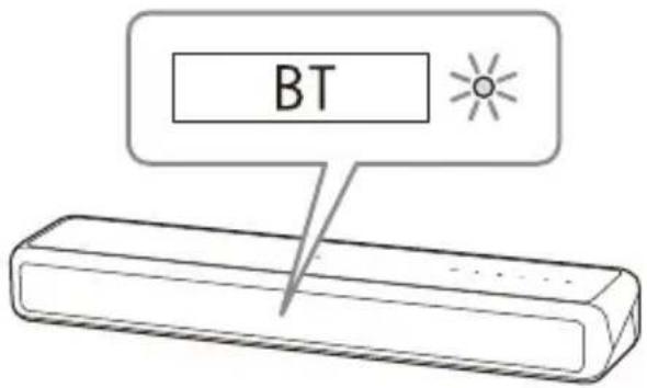 SONY HTMT500 - Appuyez sur BLUETOOTH PAIRING. - 1
