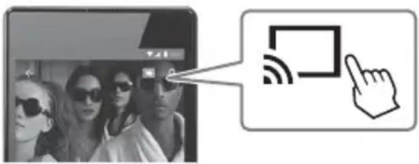 SONY HTMT500 - Installeer de app die Chromecast ondersteunt op het mobiele toestel. - 1