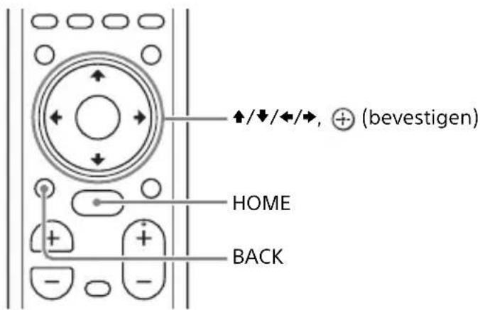 SONY HTMT500 - Over het menu Home - 2