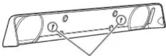 SONY HTMT500 - Het rasterframe losmaken - 2