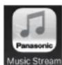 PANASONIC SCPMX152 - Utilisation de l'appli "Panasonic Music Streaming" - 1