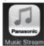 PANASONIC SCPMX152 - Metodo 2: Utilizzo dell'app "Panasonic Music Streaming" - 1