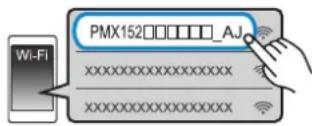 PANASONIC SCPMX152 - Sélectionnez "PMX152□□□□_AJ" ou "PMX150□□□□□_AJ" pour vous connecter à ce système. - 1
