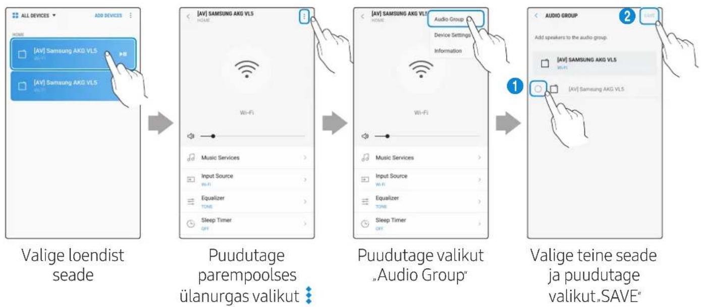 SAMSUNG VL350 - Bluetooth-seadmega ühendamine - 1