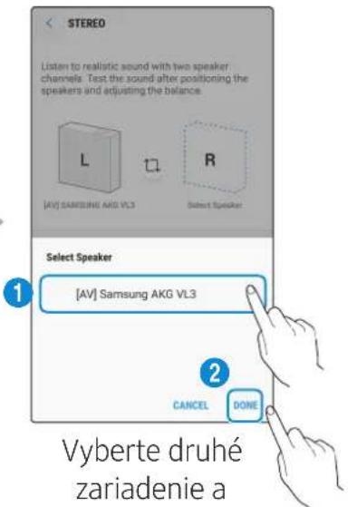 SAMSUNG VL351 - Vyberte moznost Stereo v aplikacii SmartThings. - 5