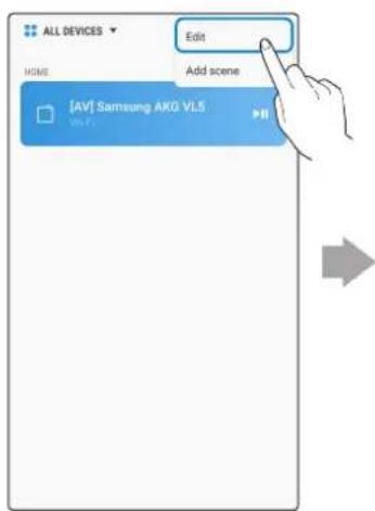 SAMSUNG VL551 - * [renginio panaikinimas iš „SmartThings" programos - 2