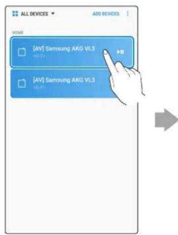 SAMSUNG VL551 - Valassza az Stereo lehetoséget a SmartThings alkalmazasban. - 1