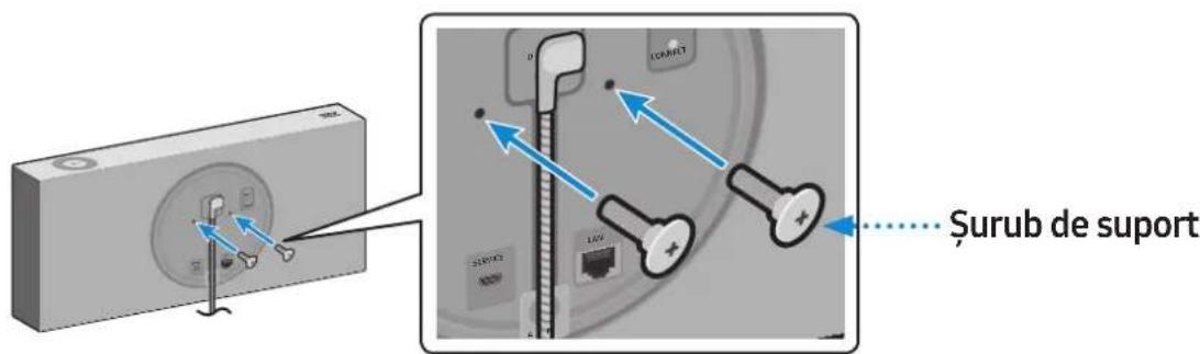 SAMSUNG VL551 - Componentele suportului de perete - 7