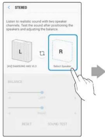 SAMSUNG VL551 - Valige Stereo rakenduses SmartThings. - 4