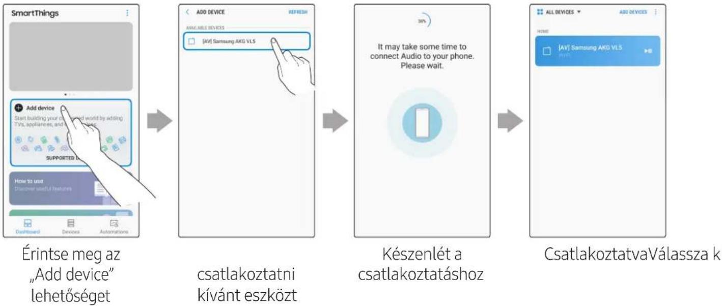 SAMSUNG VL551 - Csatlakozás Wi-Fi-heit - 3