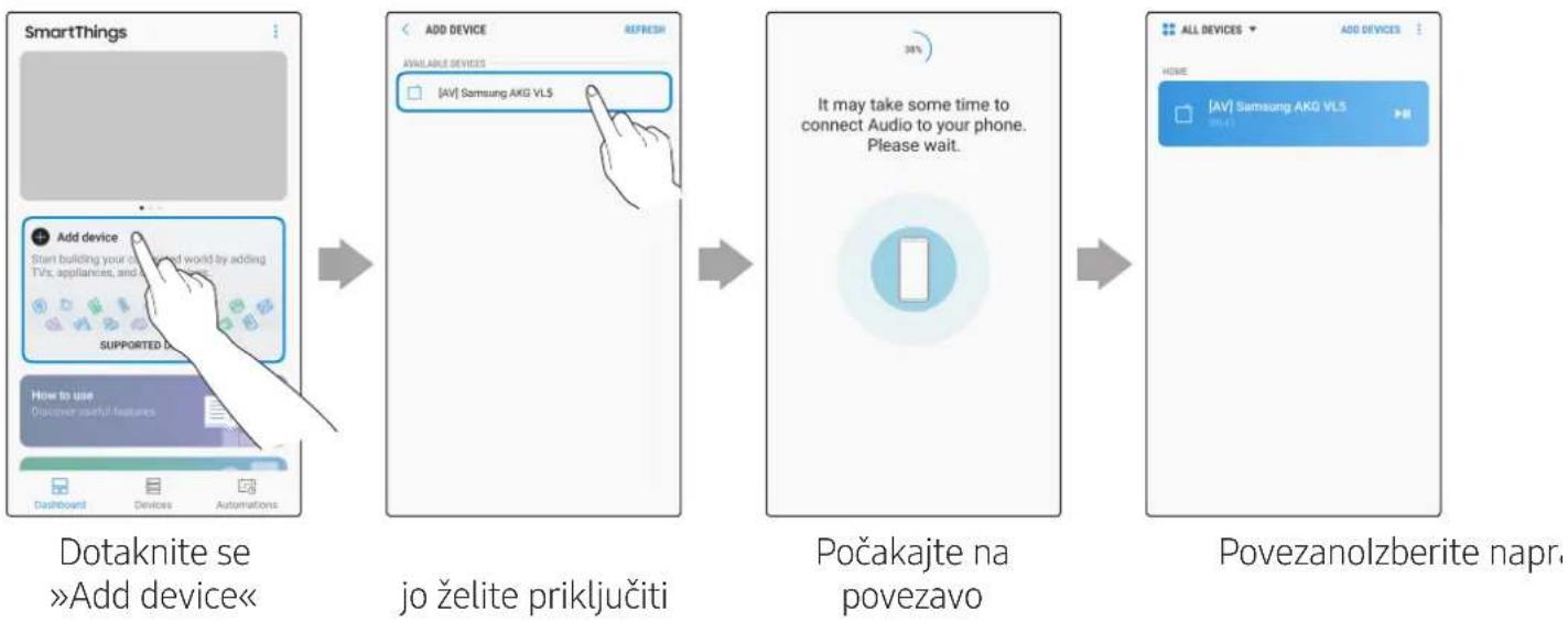 SAMSUNG VL551 - Povezovanje z omrežjem Wi-Fi - 3
