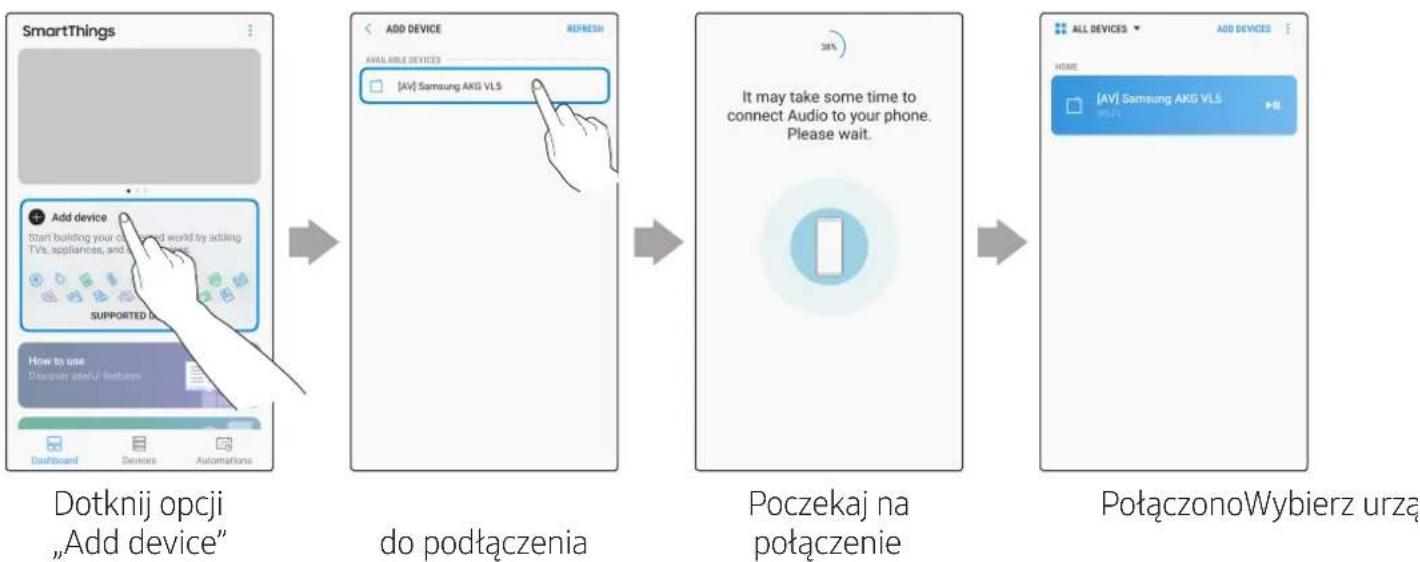 SAMSUNG VL550 - Nawiazywanie połaczenia z siecia Wi-Fi - 3