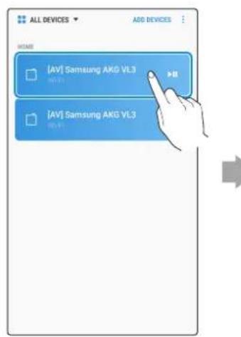 SAMSUNG VL550 - Valassza az Stereo lehetoseget a SmartThings alkalmazasban. - 1