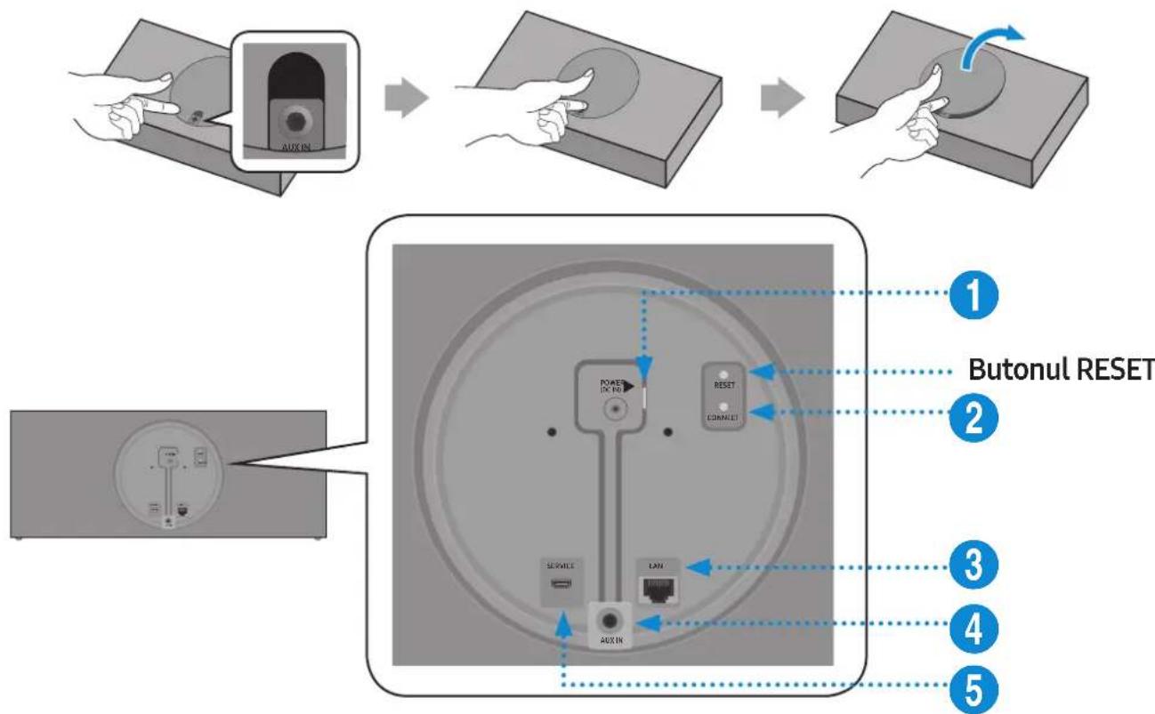 SAMSUNG VL550 - Partea posterioară a boxei - 1