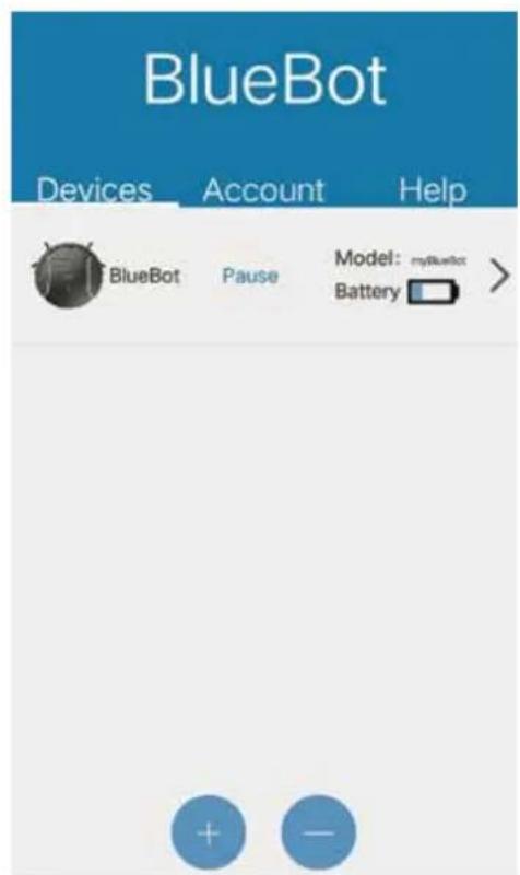 BLAUPUNKT Bluebot XSmart VCBB1XS - Geräteliste verwalten - 2
