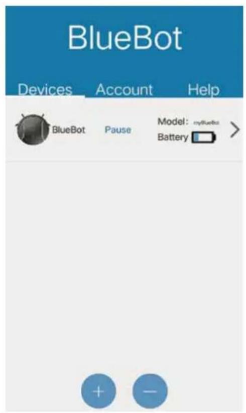 BLAUPUNKT Bluebot XSmart VCBB1XS - Bluebot starten und steuern - 1