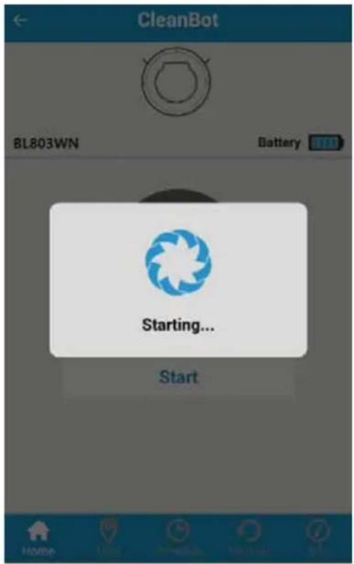 BLAUPUNKT Bluebot XSmart VCBB1XS - Bluebot starten und steuern - 2