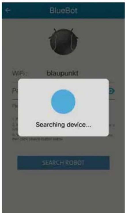 BLAUPUNKT Bluebot XSmart VCBB1XS - SMARTPHONE APP - INSTRUCTIONS - 2
