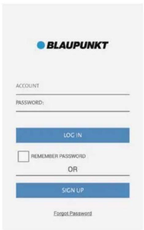 BLAUPUNKT Bluebot XSmart VCBB1XS - 3.Register / Log in - 1